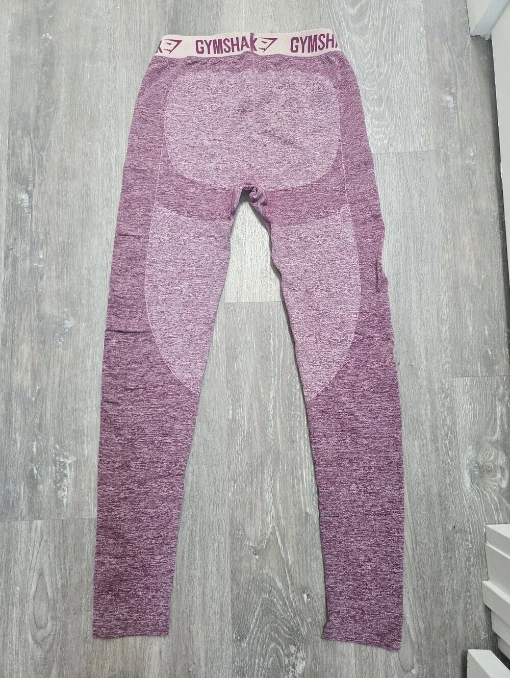 Women's Gymshark Rose Pink Seamless Workout Leggings NWOT Size Large